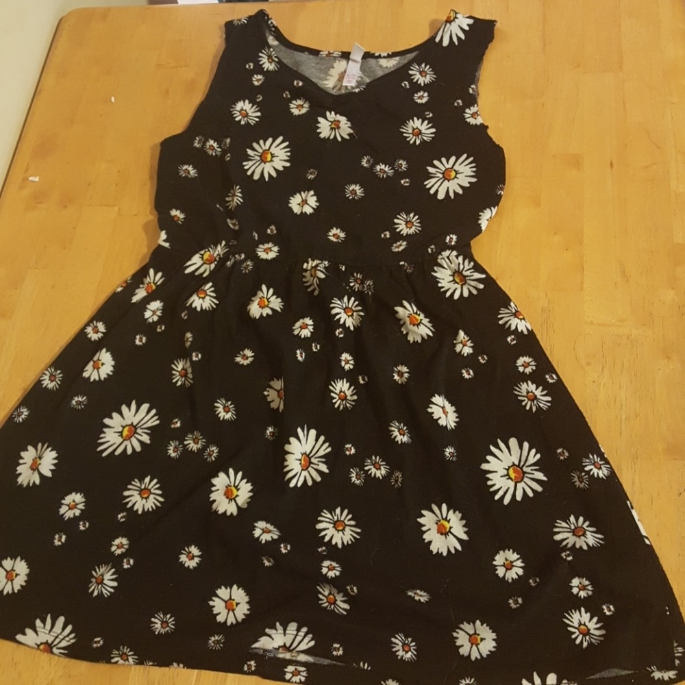 Black Floral Dress